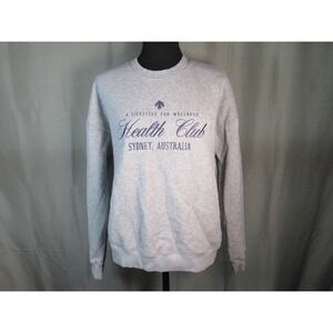 WILO The Label Health Club Sydney Australia Sweatshirt Gray Small